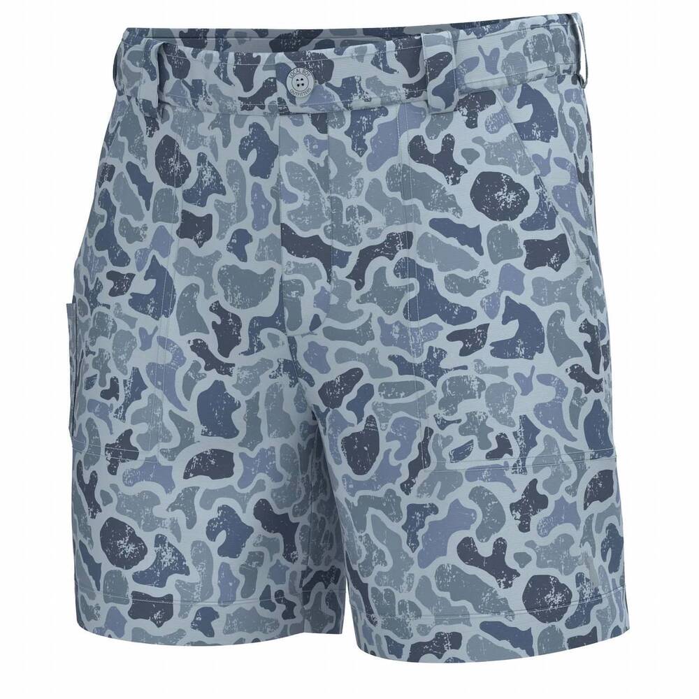 NEW LOCAL BOY OUTFITTERS men's chum shorts in distressed cobalt